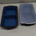 Souper Cubes 2 Cup Silicone Freezer Molds with Lids  Soup Cubes for Freezing Lasagna, Leftovers, Soups, Sauces, Casseroles, Meal Prep Meals and More  Blueberry 2-Pack