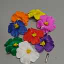 8 Pcs Hawaiian Flower Clip 3.5inch Hibiscus Hair Clip Thin Hair Artificial Flower Clips Plumeria Claw Clips Vacation Beach Party Wedding Accessories