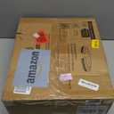 LEDIARY 20 Inch Low Profile Ceiling Fans with Lights and Remote, Fandelier Ceiling Fan Flush Mount, 3000K-6000K Dimmable LED Fan Light, White Modern Ceiling Fans with Lights for Bedroom