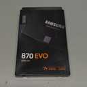 SAMSUNG 870 EVO SATA SSD 500GB 2.5 Internal Solid State Drive, Upgrade PC or Laptop Memory and Storage for IT Pros, Creators, Everyday Users, MZ-77E500B/AM, Black