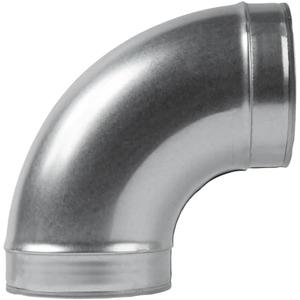 ECOPRO VENT 6" Inch 90 Degree Galvanized Steel Duct Elbow - Pressed Industrial Connector Bend - Ventilation Pipe Fitting - Dryer, Exhaust, Extractor Hood Air Inlet, Outlet Pipe Joint - Amazon.com