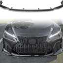 Front Bumper Lip Chin Spoiler Fit for 2021-2025 Lexus IS350 F-Sport ONLY,Carbon