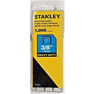 Stanley Heavy-Duty Narrow Crown Staples 3/8 In, 1,000 Pack