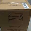 Pukomc Motion Sensor Trash can,Stainless Steel Trash can 2.7-Gallon Automatic contactless Rectangular with lid Model,Suitable for bedrooms, Rooms, bathrooms, Kitchen Capacity 10L