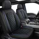 MIROZO Dodge Ram Seat Covers Full Set for 2009-2026 Ram 1500/2500/3500,Blue