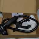 Lamicall Gooseneck Phone Holder for Bed - [Upgraded Stable Clip] for Desk, Headboard, Bed, Bedside, Table, Flexible Gooseneck Long Arm Stand, Overhead Cell Phone Clamp Mount, Gift for All 4-7 Device (black)