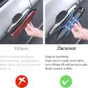 No Adhesive Snap-on Car Door Handle Cover Protector Compatible for Toyota 2018-2020 2021 2022 2023 2024 2025 2026 Camry 2019-2026 Corolla 2019-2022 Avalon 2016-2026 Prius 2020-2024 Venza Accessories