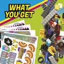 KLUTZ Lego Race Cars STEM Activity Kit, Small