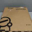 COMFIER Heated Lumbar Support Pillow with Vibration Massage, Back Support Cushion for Office Chair, Adjustable Height up to 18.1 in  Thoughtful Gifts for Mom Dad Women Men