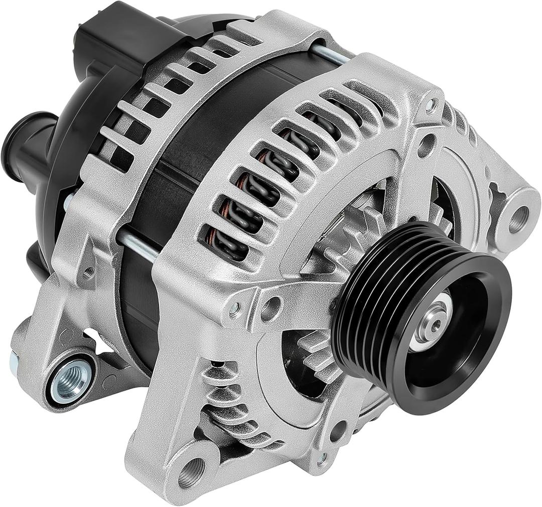 SCITOO New Alternator Fits for Hyundai for Entourage 3.8L 2008-2010,for Kia for Borrego 3.8L 2009-2011,for Kia for Sedona 3.8L 2008-2010 12V 150Amp CW 6-Groove Pulley High Output Alternator 11387