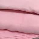 BRILLMAX 6 Pack Pink Tablecloths for 6 Foot Rectangle Tables 60 x 102 Inch - 6ft Rectangular Bulk Linen Polyester Fabric Washable Cloth Cover for Wedding Reception Banquet Birthday Party