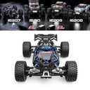 TesPower MJX Hyper GO 16207 with 3S Battery 1/16 RTR Brushless RC Cars, 62KM/H Fast RC Truck, 4WD All-Road Remote Control Cars for Adults,Electric Powered Hobby RC Buggy Gift for Adult