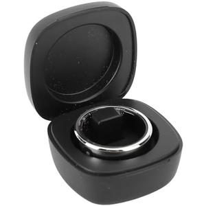 Yunir Smart Fitness Ring, Color Screen IP68 Stainless Steel Sports Ring with Touch Control &, for Sports Swimming Cycling (#10)