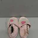 Robeez Baby Girls and Unisex Soft Soles Slip-Resistant Crib Shoes Slippers Moccasins for Infant and Toddler - Little Peanut Core - 6-12 Months Pink