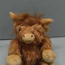 SuzziPals Heatable & Coolable Highland Cow Stuffed Animals Plushie, Microwavable Heating Pad for Soothing & Relaxation, Lavender Scented Cattle Plush Toys for Stress Relief, Stuffed Cow Gifts