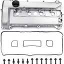 MITZONE Upgrade Aluminum Valve Cover compatible with 2005-2013 Ford Focus Escape Transit Connect Mariner 2.0L 2.3L Replace 4S4E6582C 4S4Z6582CA