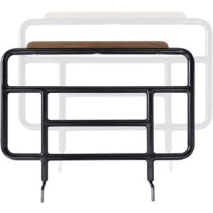 Fromann [Non-Universal] 2 Piece Steel Adjustable Bed Base Assist Handle Bedside Rail Armrests (Unsuitable for Beds with Massage)