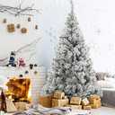 6Ft Christmas Tree With Snow
