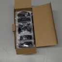 HELPLEX LED Puck Lights with Remote, 6 Pack Color Changing RGBW, Battery Powered, Dimmable Under Cabinet Lighting with Timer & Memory, Wireless Stick-On Lights, Black