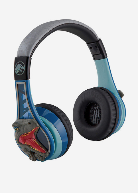 eKids - Jurassic World Bluetooth Headphones - Blue [JW-B52.FXv22M]