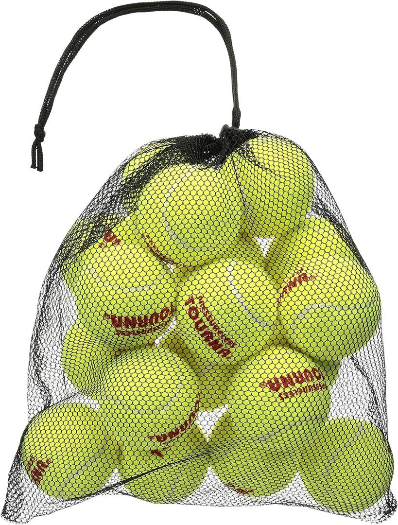 Tourna Mesh Carry Bag of 18 Tennis Balls (Each)