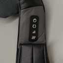 Nekteck Shiatsu Neck Massager for Pain Relief Deep Tissue with Heat, 3D Kneading Massage Pillow Back Shoulder Massagerfor Body Muscle, Plug-in Use for Home Office Car, Gifts for Mom Dad Him Her (Black)