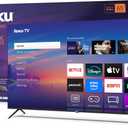 Roku Smart TV 2025  65-Inch Select Series, 4K HDR TV  RokuTV with Enhanced Voice Remote  Flat Screen LED Television with Wi-Fi for Streaming Live Local News, Sports, Family Entertainment