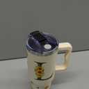 Personalized Birthday Gifts For Women - Sunflowers Monogrammed Cup For Boss Day, Christmas - Customized Gifts For Women, Mom, Wife, Coworkers, Boss Lady, Her - Custom Tumbler With Handle 40oz