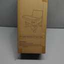 PandaEar Portable Baby Seat Travel| Compact Fold with Straps for Indoor/Outdoor Use| Great for Camping, Beach, Lawn |Toddlers, Kids, Boys, Girls (Grey)