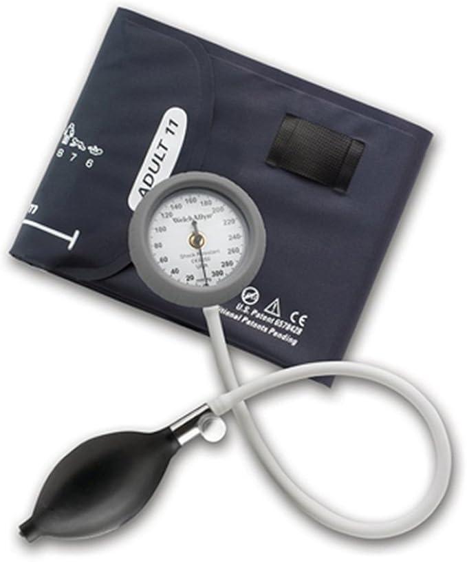 Welch Allyn DuraShock Ds44 Intergrated Aneroid Sphygmomanometer 2-Piece Adult Cuff