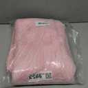 SHACOS Pink Bathroom Rugs Sets 3 Piece, 20"x47" + 20"x32" Non Slip Bath Mat and 20"x24" Toilet Rugs U Shaped Washable, Soft Fluffy Water Absorbent Bathroom Floor Mat