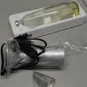 17 Color Changing LED Liquid Motion Lamp: 16 inches Night Lights with Remote Control, Home Decoration Mood Lighting, Christmas Gifts Table Lamp for Adults and Kids Bedroom,White Wax