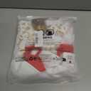 Zombies Costume for Girls, 3PCS Kids Cheerleader Uniform Outfit Halloween Cosplay Party Clothes (4-5 Years, White Skirt)