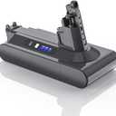 LONG FIT 25.2V 5000mAh V10 Battery Replacement Pack, Li-ion for Animal, Absolute, SV12, Fluffy, Motorhead Stick Vacuums