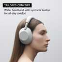 Sony WH-1000XM6 The Best Noise Canceling Wireless Headphones, HD NC Processor QN3, 12 Microphones, Adaptive NC Optimizer, Mastered by Engineers, Studio-Quality, 30-Hour Battery, Platinum Silver