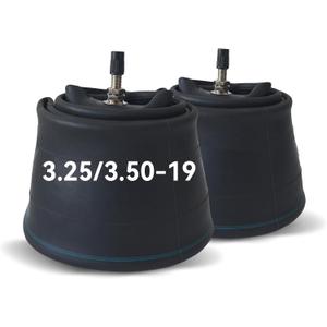 2-Pack 3.25/3.50-19 Inner Tube 90/90-19 100/90-19 Dirt Bike Tube | TR4 Straight Valve Stem