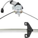 FINDAUTO Power Window Regulator Rear Right Passenger Side with Motor fits for Honda for Accord for 2003-2007, 72710-SDA-A01 72710-SDC-A01 748-045