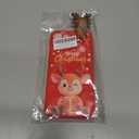 Christmas Case for iPhone 16 Pro Max, Silicone Red Cover with Lovely 3D Deer Doll Patterns Design Shockproof Soft Bumper Cartoon Cute TPU Xmas Present Skin for iPhone 16 Pro Max 6.9", Elk