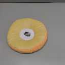 ANWA Adjustable Cat Cone Collar Soft, Cute Cat Donut Collar After Surgery, Kitten Recovery Cones to Stop Licking (Small, Orange)