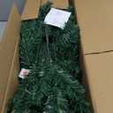 8Ft Artificial PVC Christmas Tree Stand Indoor Outdoor Green