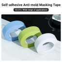 2 x Caulk Tape, Caulking Tape, SOFYIALI Toilet Sealer Around Toilet Base Self Adhesive Sealant Strip for Bathroom, Kitchen Countertop, White (2.2cm x 10.5Ft)