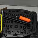 Kids Basketball Hoop GILIKOKO Adjustable Height 3.6 ft-6.2 ft Indoor Outdoor Toddler Plastic Basketball Goal Outside Yard Games Toys Gifts for Children (black)