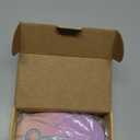 VssoPlor Wireless Mouse, 2.4G Slim Portable Computer Mice with Nano Receiver Quiet Silent Optical Laptop Mouse for Notebook, PC, Laptop, Computer-Pink to Purple