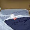 REST Evercool Cooling Comforter, King/Cali King, Blanket for Hot Sleepers, All Season Bedding to Keep Cool for Night Sweats, Breathable Lightweight Duvet, 106x90 Inches, Midnight Blue