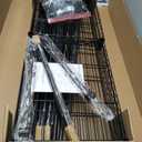 Ulif F7 Garment Rack, Heavy Duty Clothes Rack, Clothing Racks for Hanging Clothes, 6-Tiers Freestanding Portable Closet Storage Rack 58'' W 14.6'' D 76.6'' H, Max Load 800 Lbs, Black