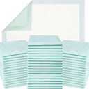 GREEN LIFESTYLE Underpads - Chucks Pads Disposable Adults, for use as Incontinence, Pet, Pee Pads for Dogs, Cats, Bunny, Seniors (Pack of 50 - 36x36) (50 Pack - 36x36)