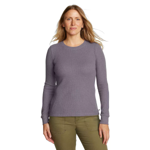Women's Eddie Bauer Long Sleeve Thermal Crew Top PXL, 70