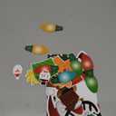 Christmas Refrigerator Magnets Magnetic Christmas Tree Magnets for Refrigerator Stickers Decoration Xmas Stickers for Fridge Santa Reindeer Holiday for Fridge Metal Door Garage