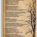 Desiderata Quotes Print Poem Inspirational Office Wall Art Posters Wall Decor Canvas Prints Modern Painting For Home Living Room Poetry Artwork Framed 12 * 18 inch