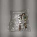 2PCS Universal Toilet Seat Screws Replacement Kit, Premium Steel Toilet Seat Bolts with Metal Washers and Plastic Nuts, Toilet Lid Screws for Fixing The Top